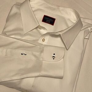 UNTUCKit Men's Crisp White Dress Shirt XXL